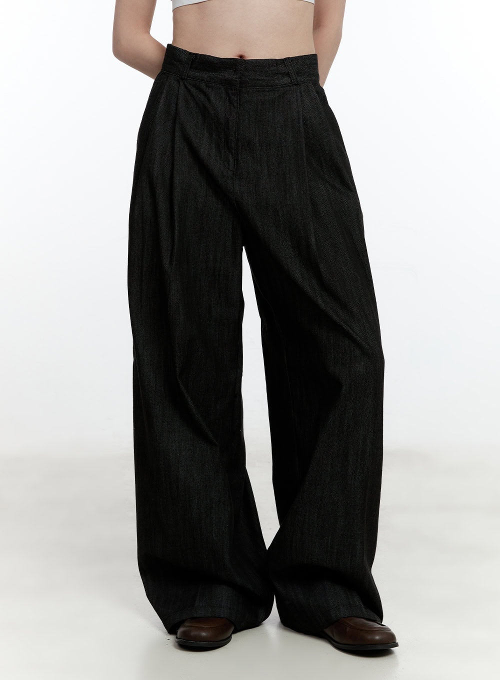 Paula Pintuck Wide-Leg Jeans CM521