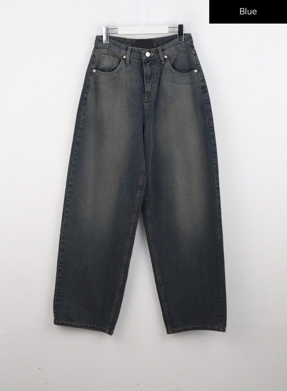 Wide Fit Washed Jeans CN324