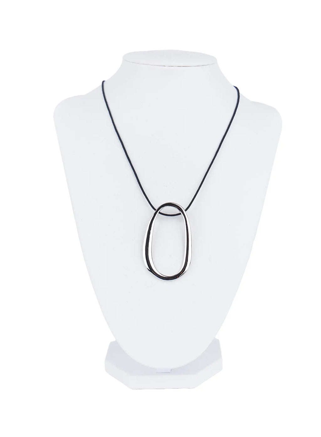 Statement Oval-Ring Necklace CL522