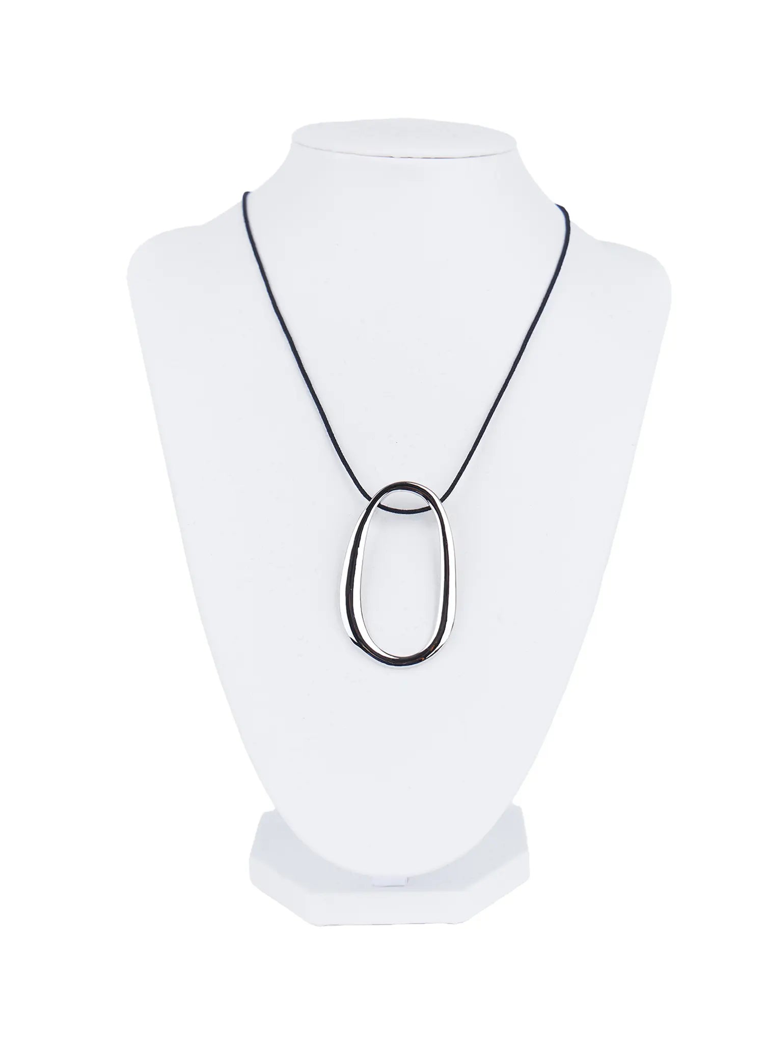 Statement Oval-Ring Necklace CL522