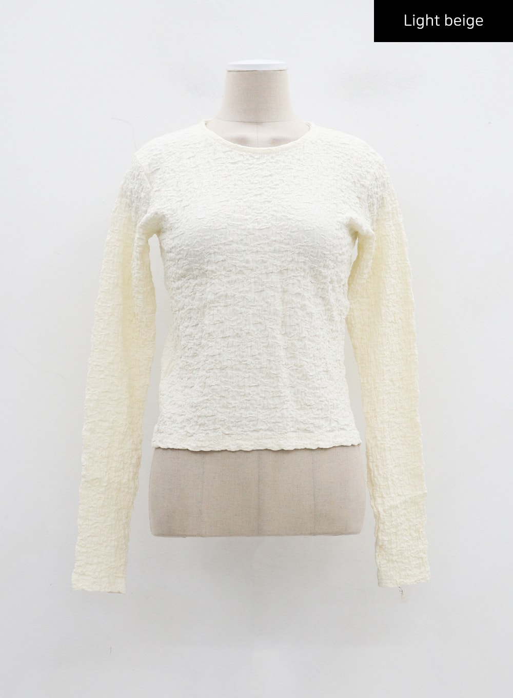 Crewneck Long Sleeve Top CJ318