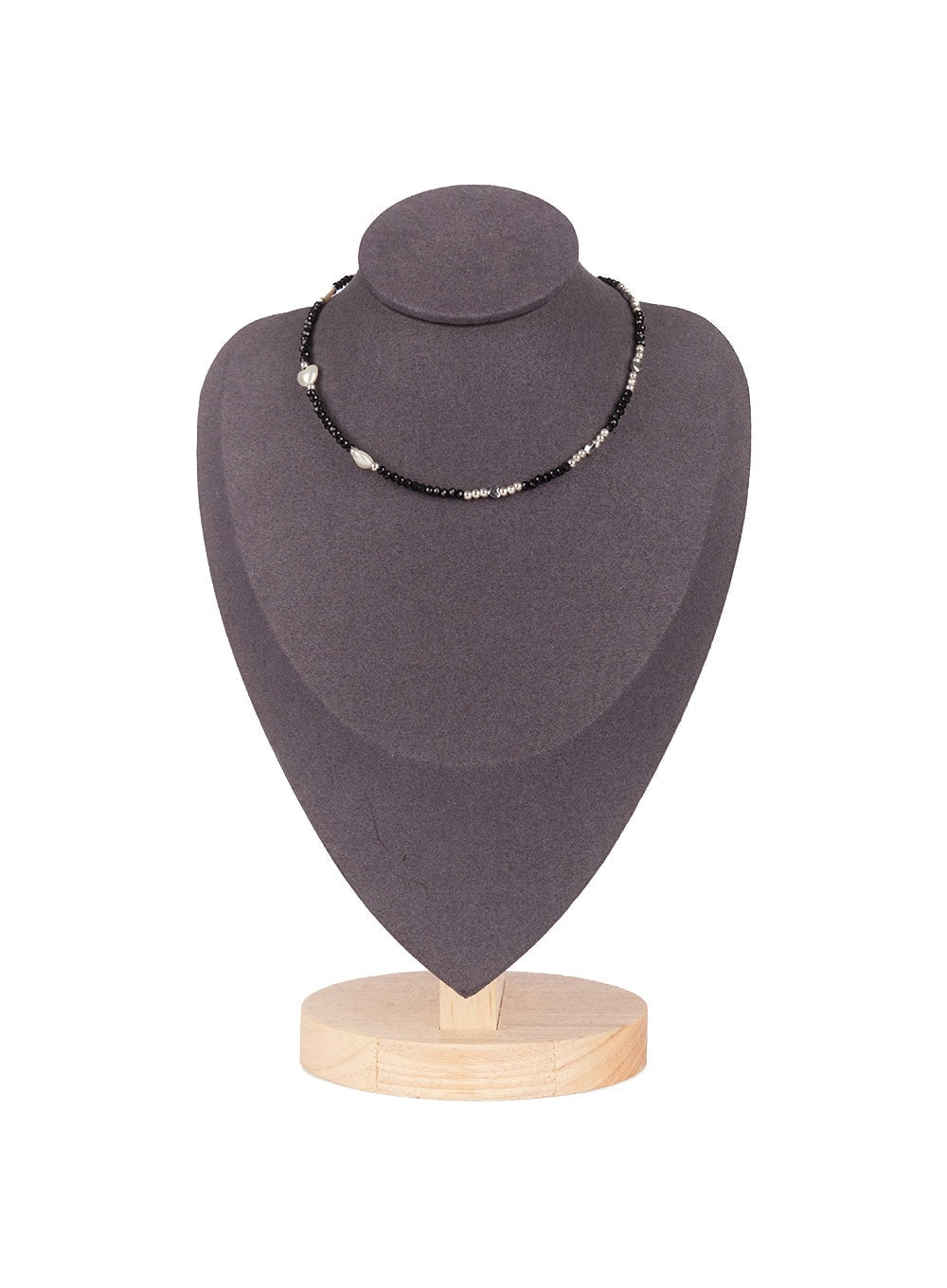 Beaded Pearl Charms Necklace CF525