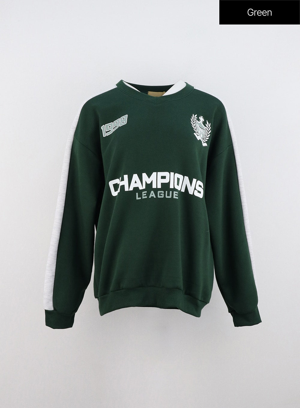 Oversized V Neck Sweatshirt IN322