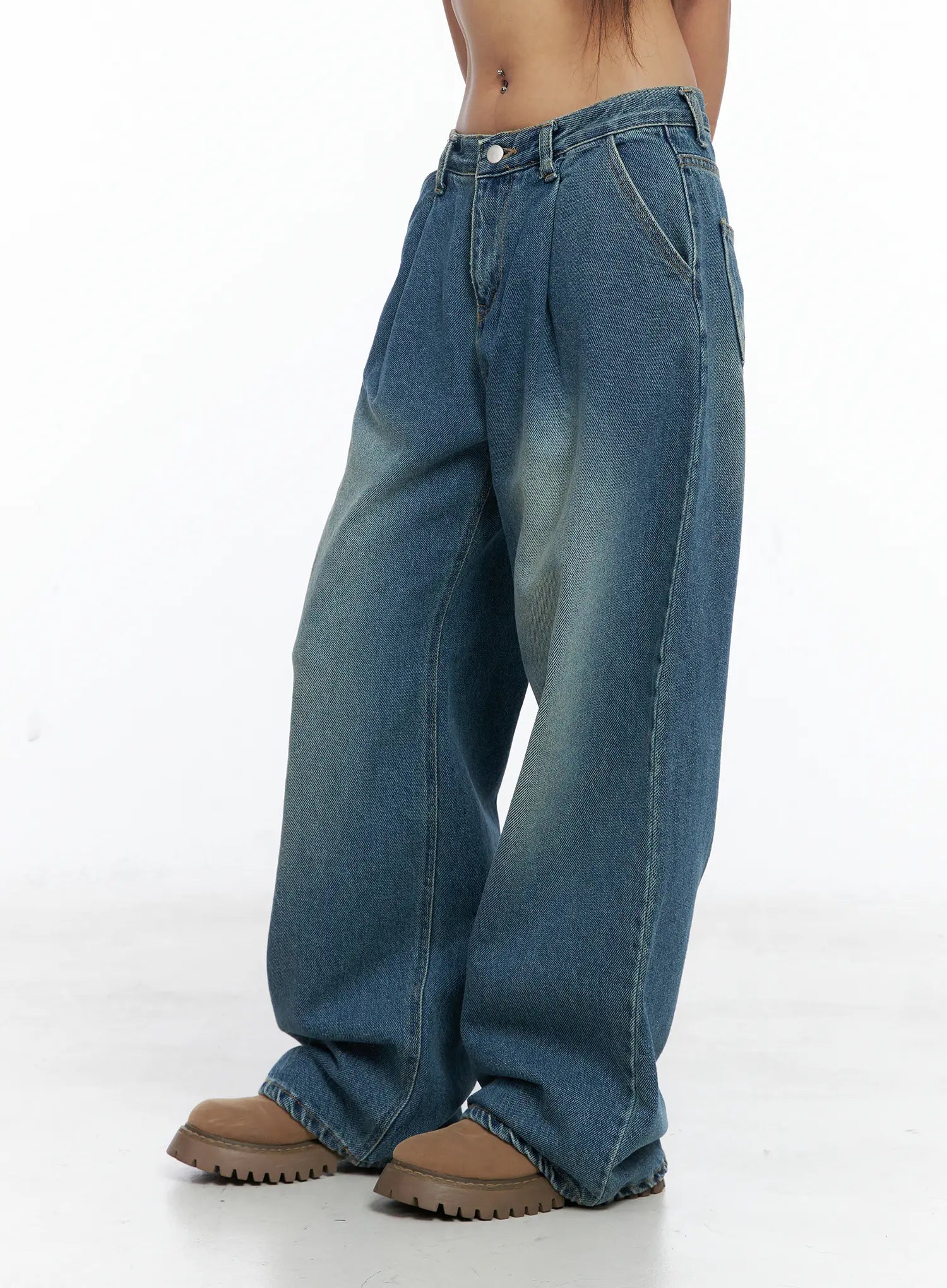 Halle Wide Leg Jeans CS504