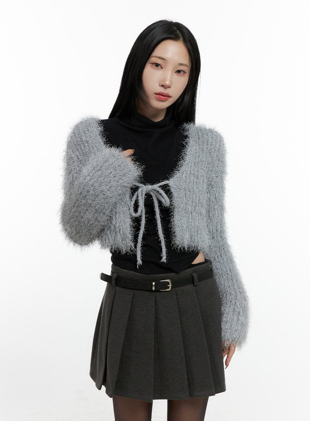 Stylish Ribbon Tie Bolero CN407