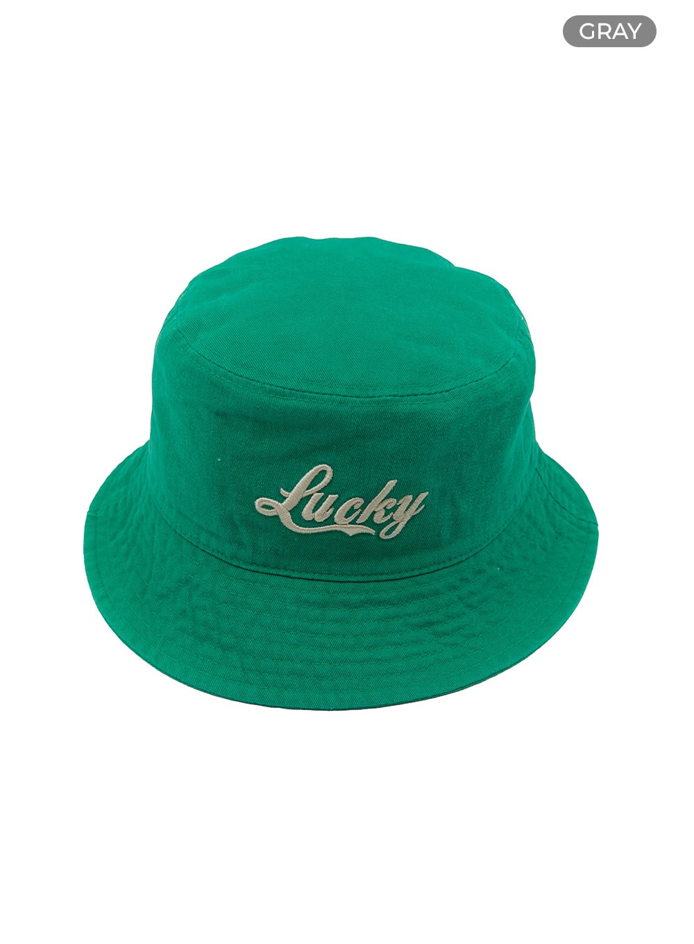 Lucky Lettering Bucket Hat (UNISEX) IU419