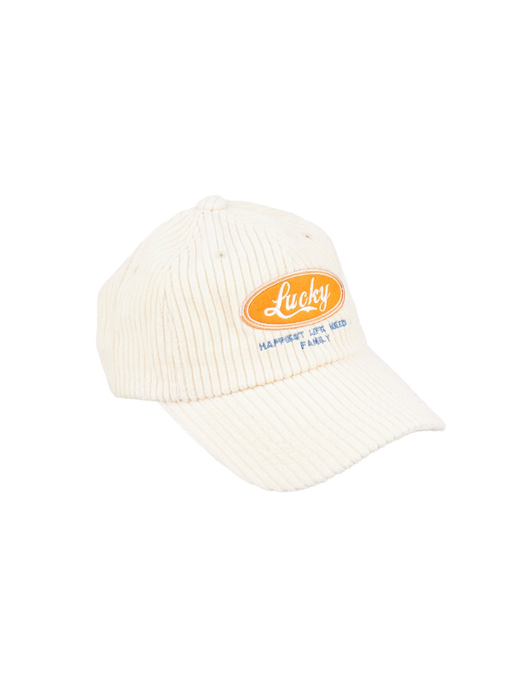 Corduroy Embroidered Hat CJ515