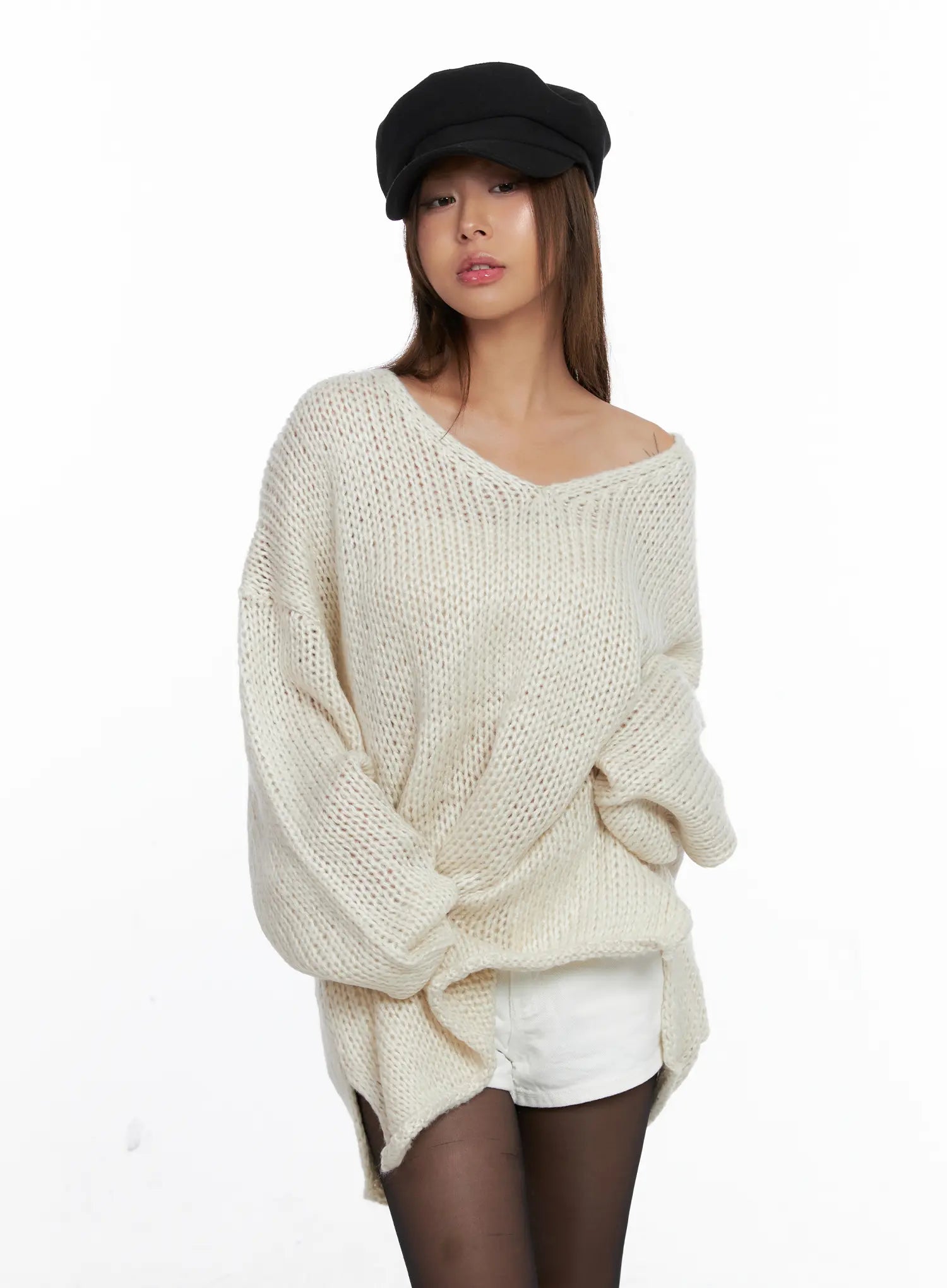 Chunky Loose-Fit Sweater CS524