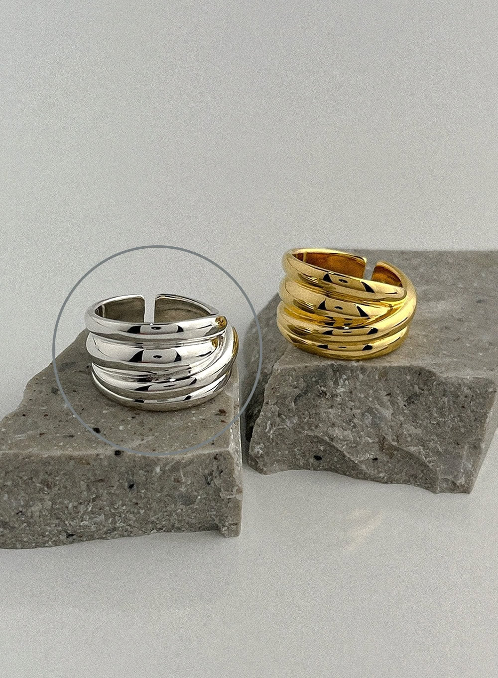 Tesla Wide Form Ring IA524