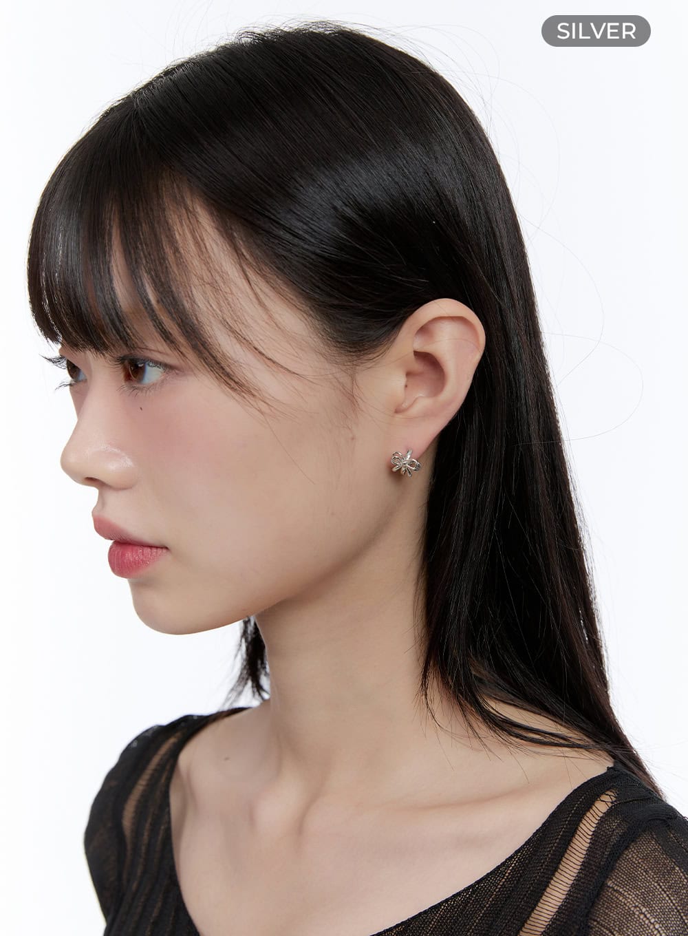 Double Ribbon Earrings IG406