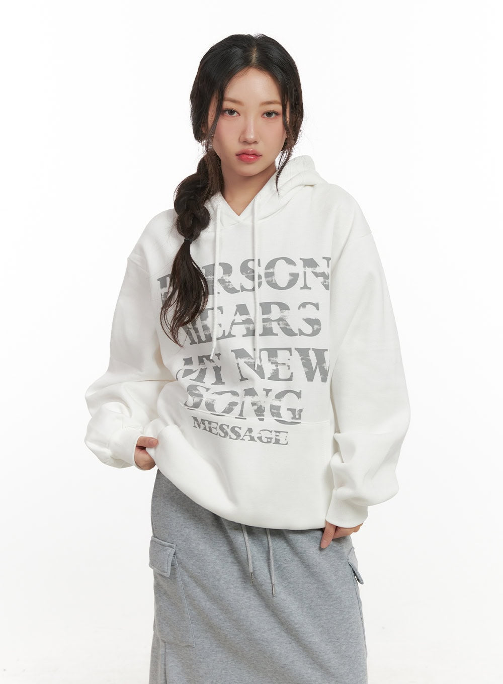 Soft Touch Graphic Hoodie CN426