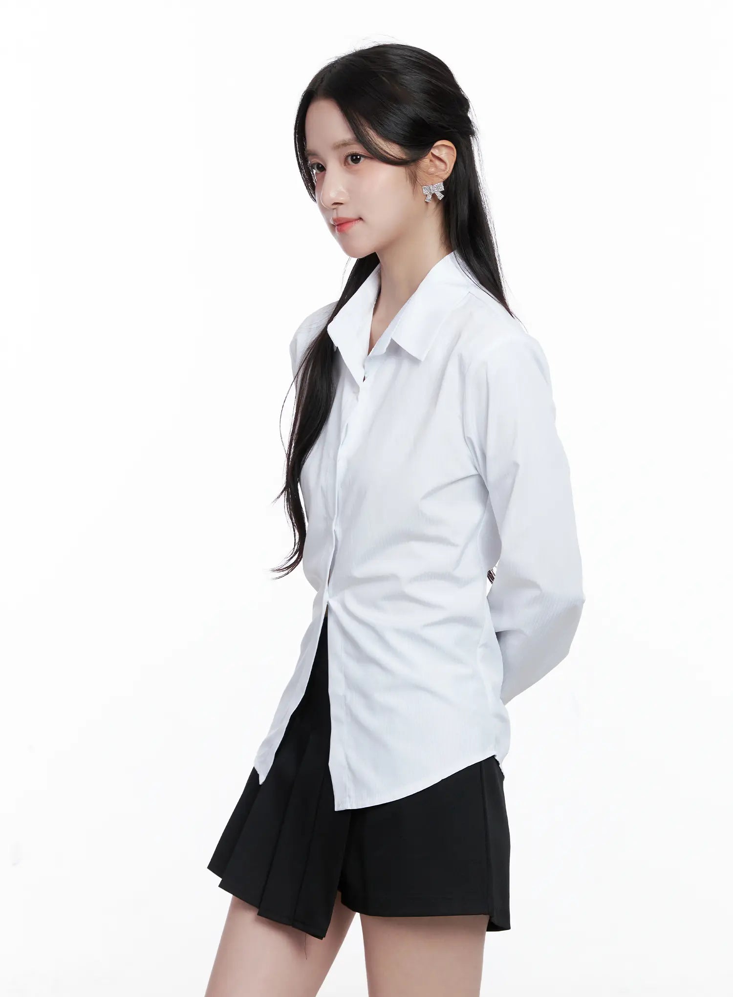 Classic Striped Button-Up Shirt CS519