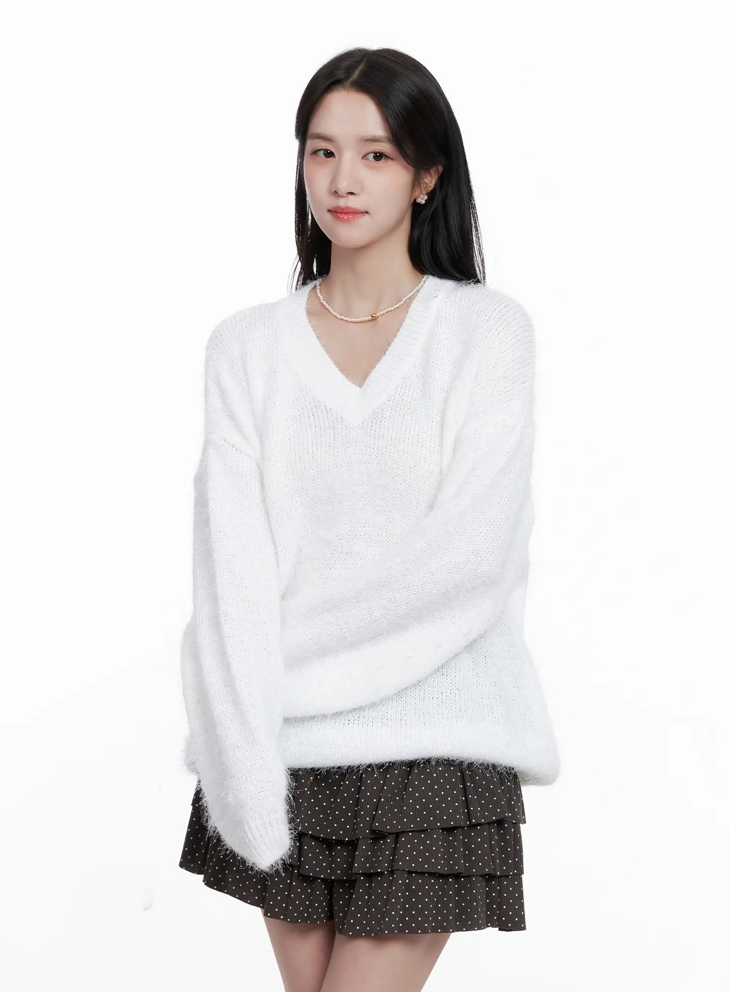 Cozy V-Neck Sweater CS519