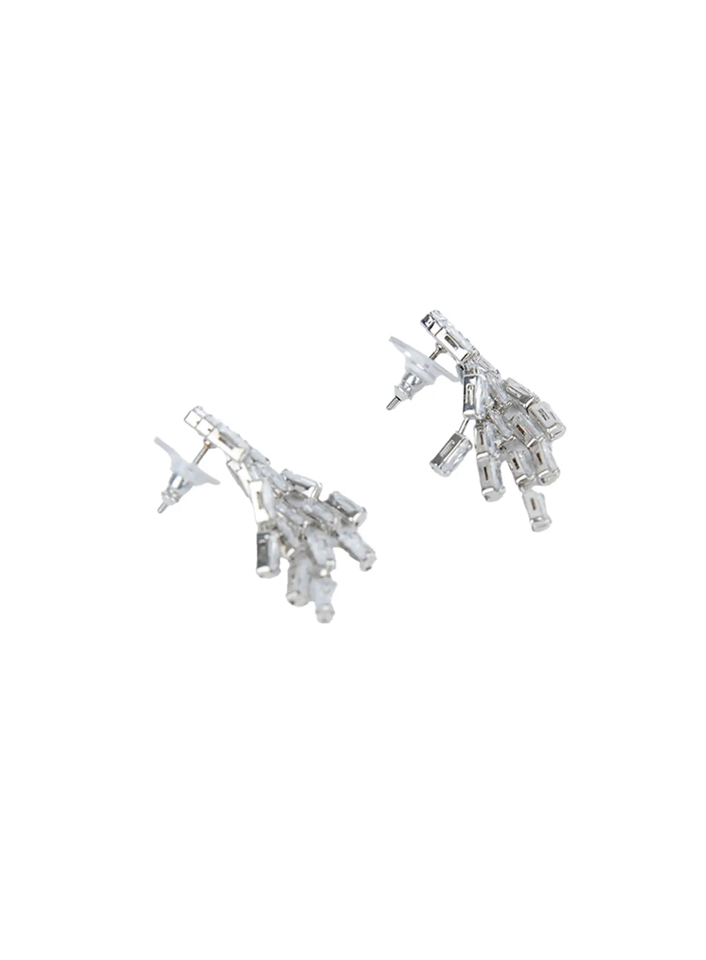 Flowing Cubic Earrings CG501