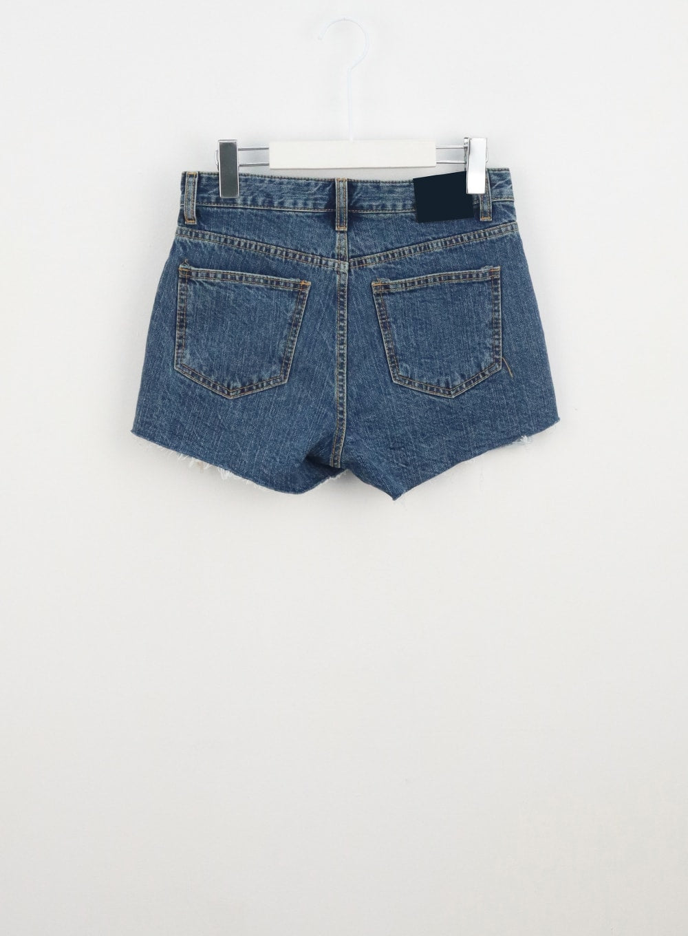 Dark Ripped Denim Shorts CL305