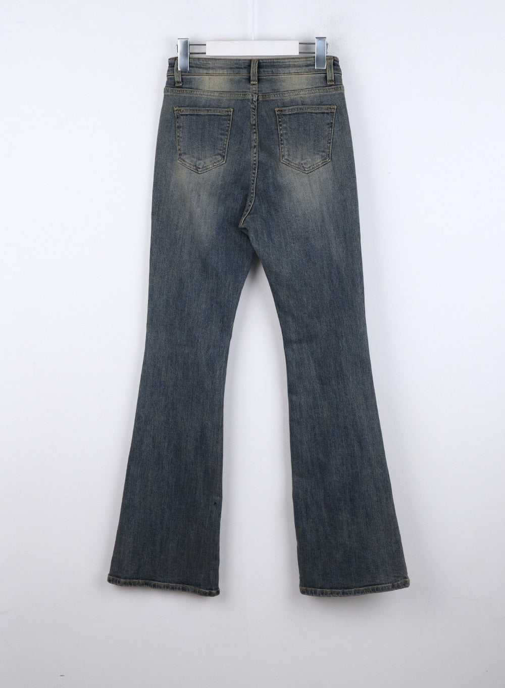 Slim Washed Bootcut Jeans CO327