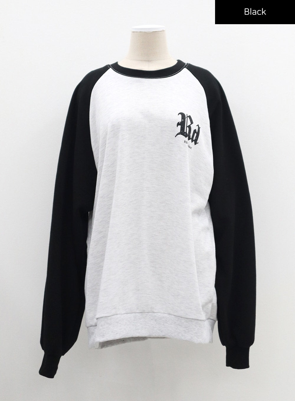 Two Color Graphic Sweatshirt CM316