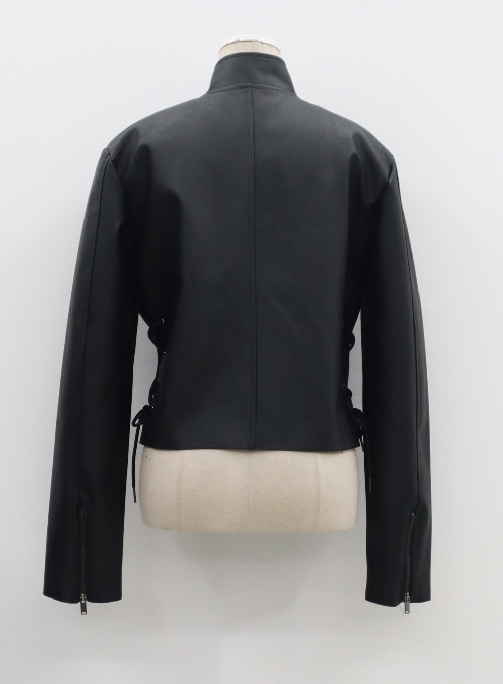 Standard Fit Faux Leather Jacket CM317