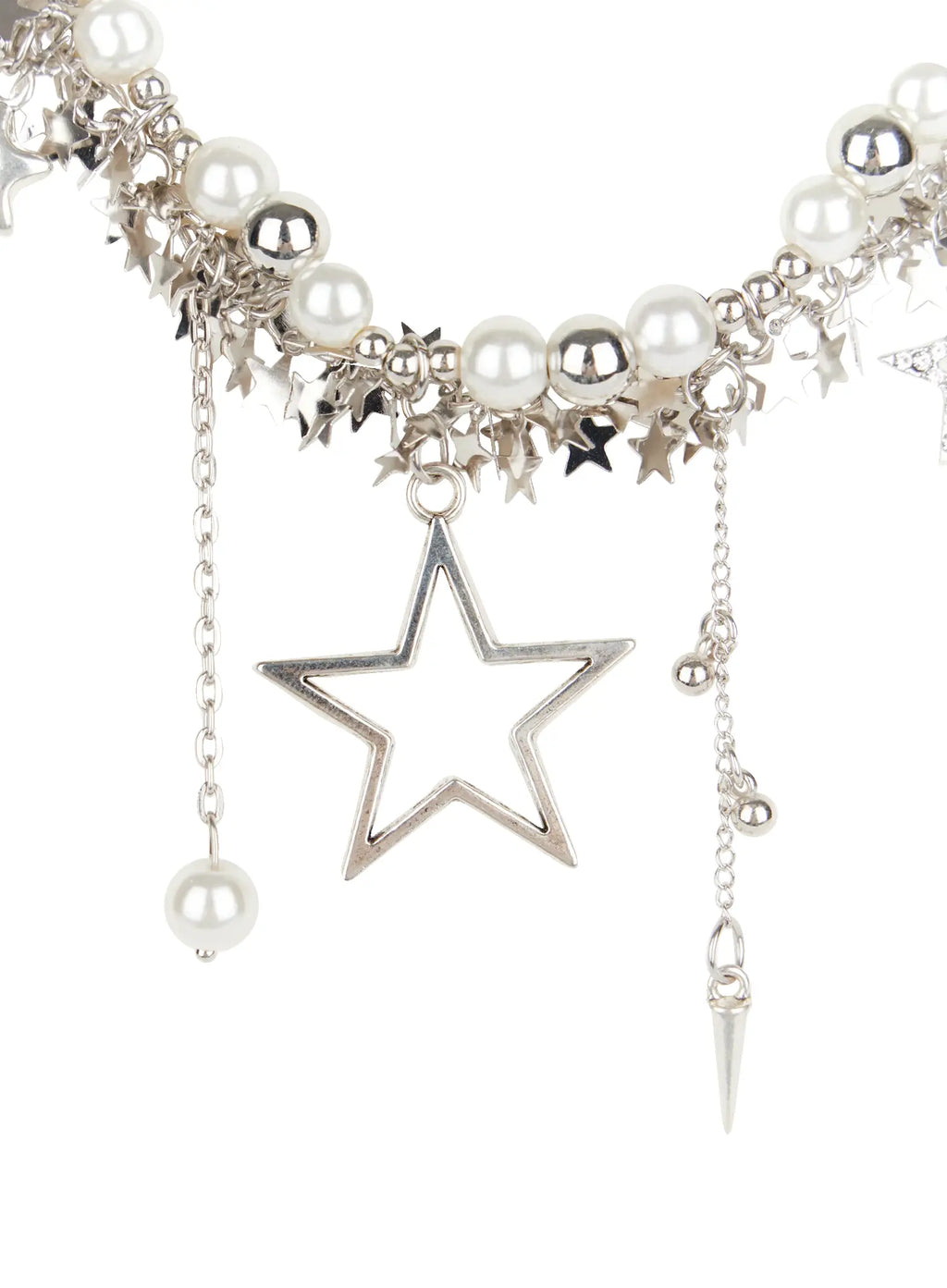 Cluster Bead Star Necklace CO503