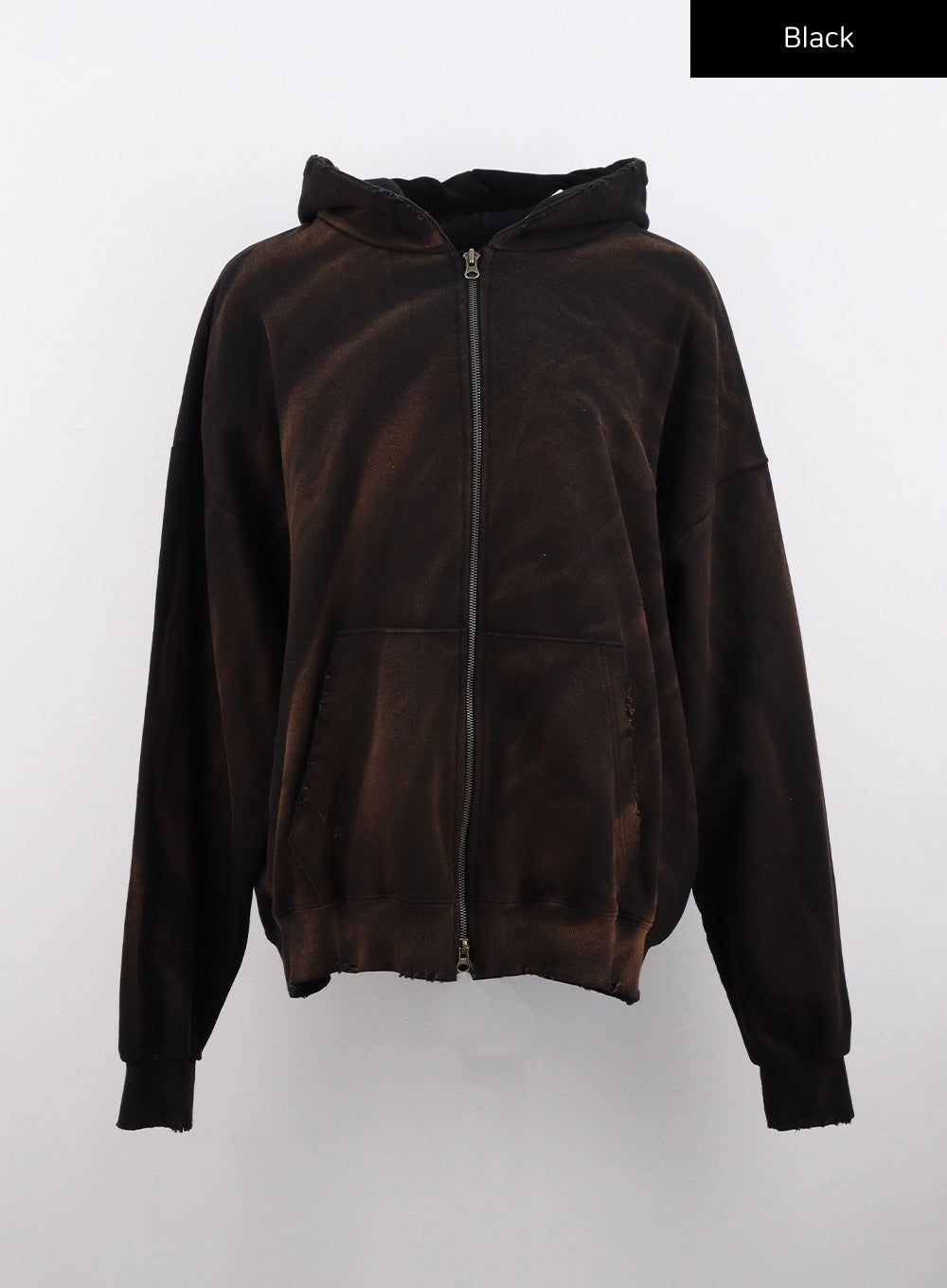 Oversized Zip-Up Hoodie CO323