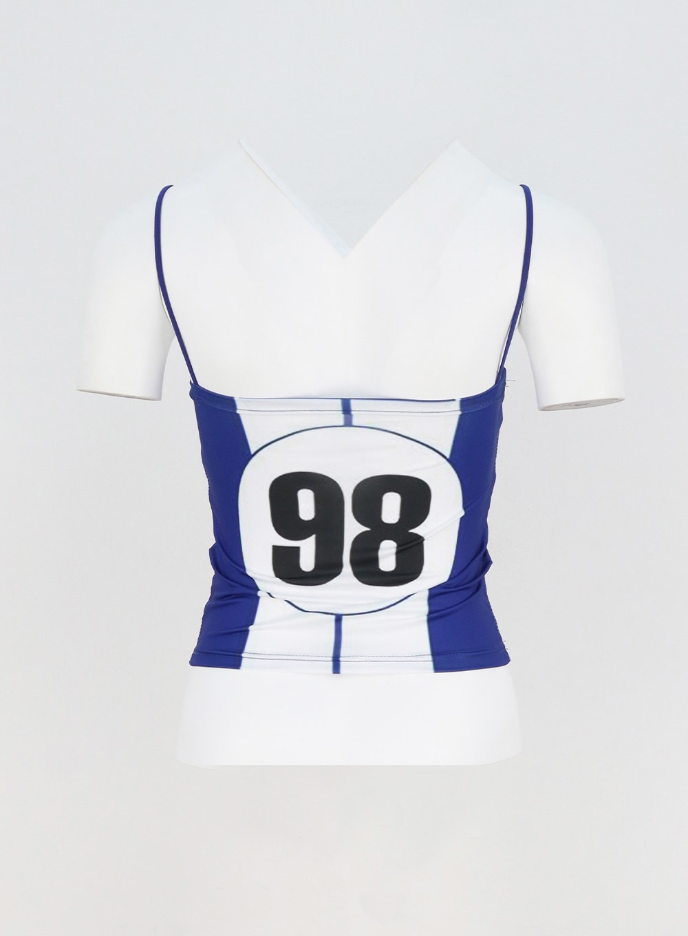 Graphic Thin Strap Top CY316