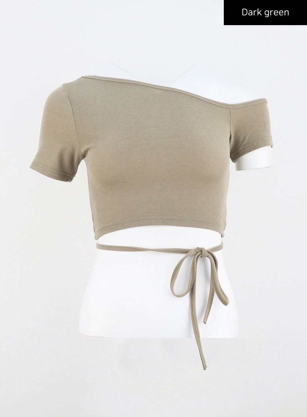 Waist Strap Cropped Tee CU326