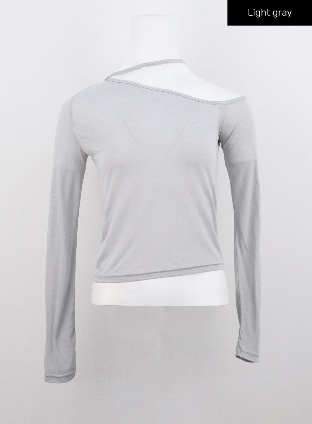 One Shoulder Long Sleeve Top CG317