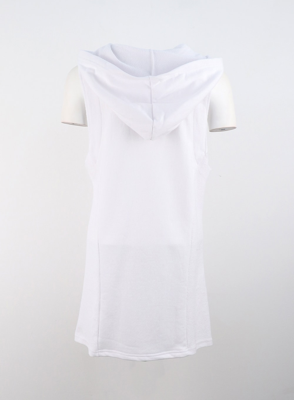 Graphic Sleeveless Long Hoodie CS302