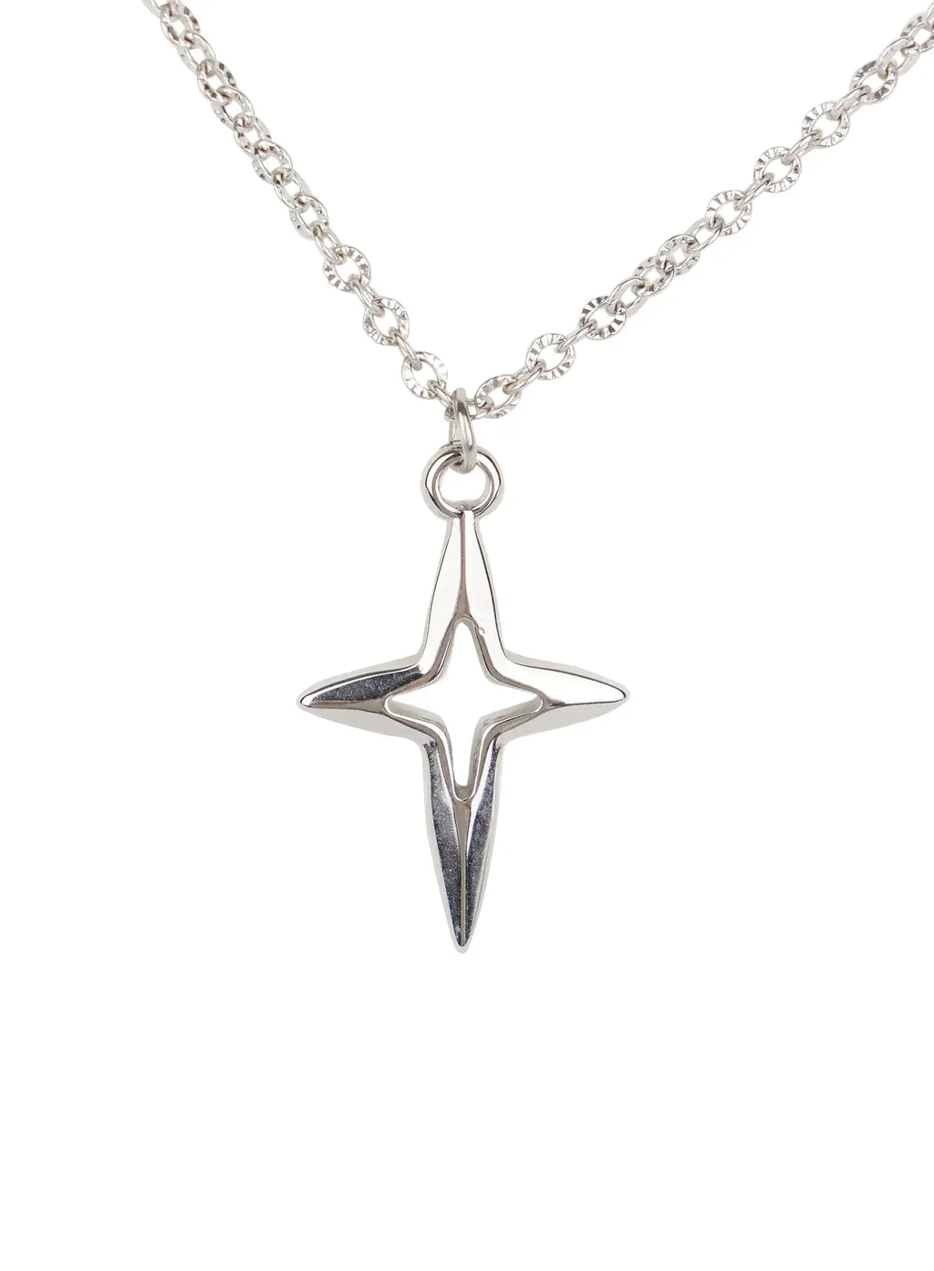 Key Cross Necklace CO503