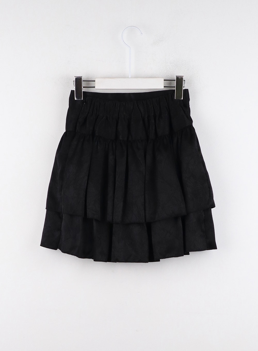Satin Frill Mini Skirt OD318