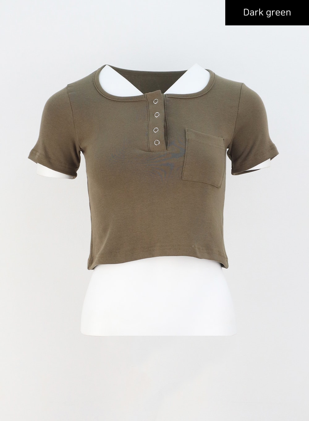 Snap Button Tee CU312