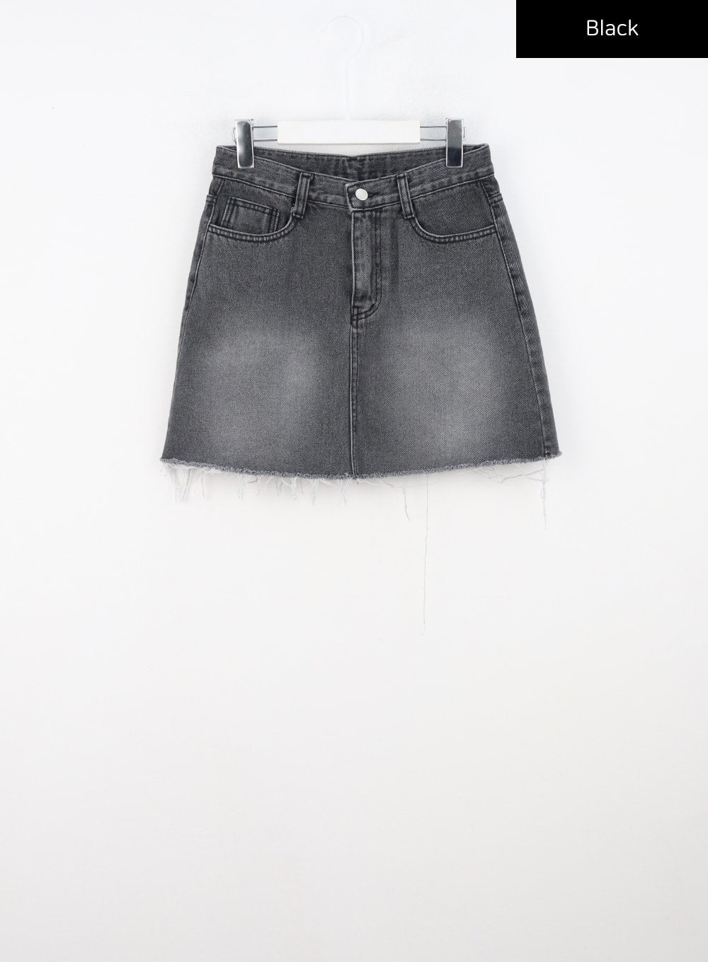 Distressed Washed Mini Skirt CN306