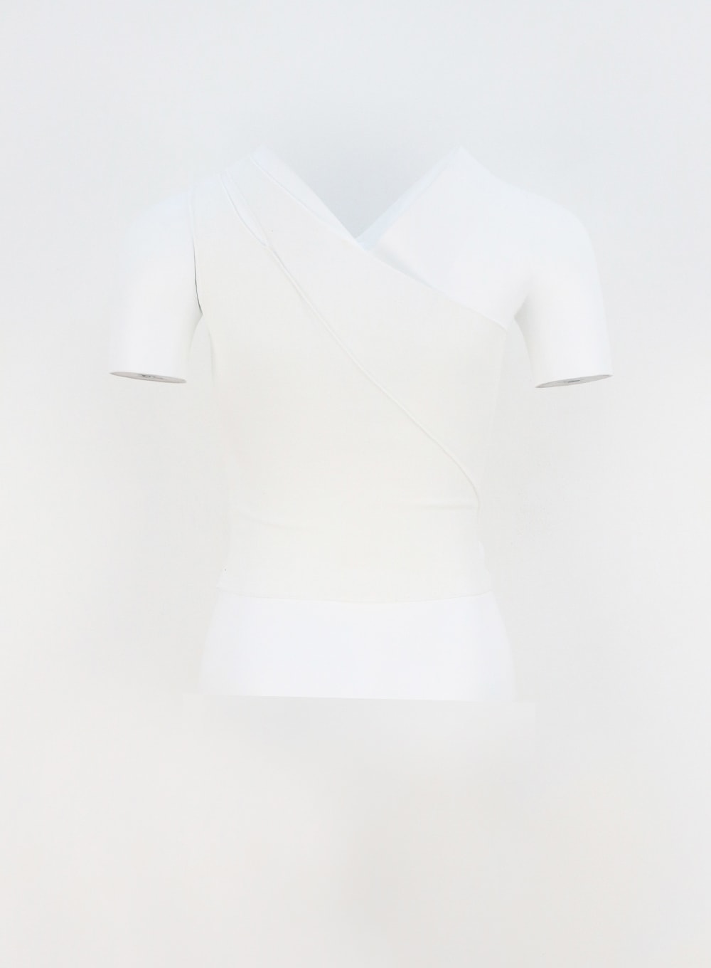 Off-Shoulder Cut Out Top CA318