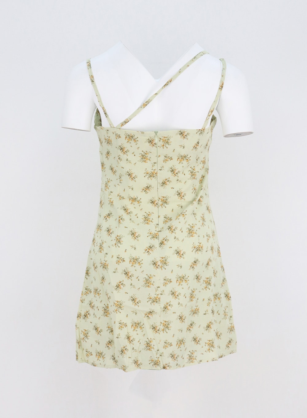 Unbalanced Strap Mini Dress CY308