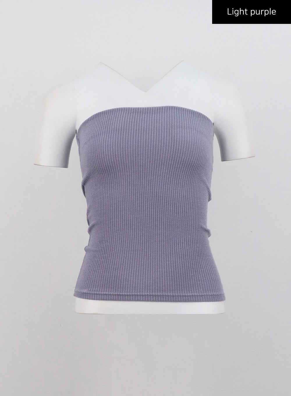 Ribbed Knit Tube Top CG301