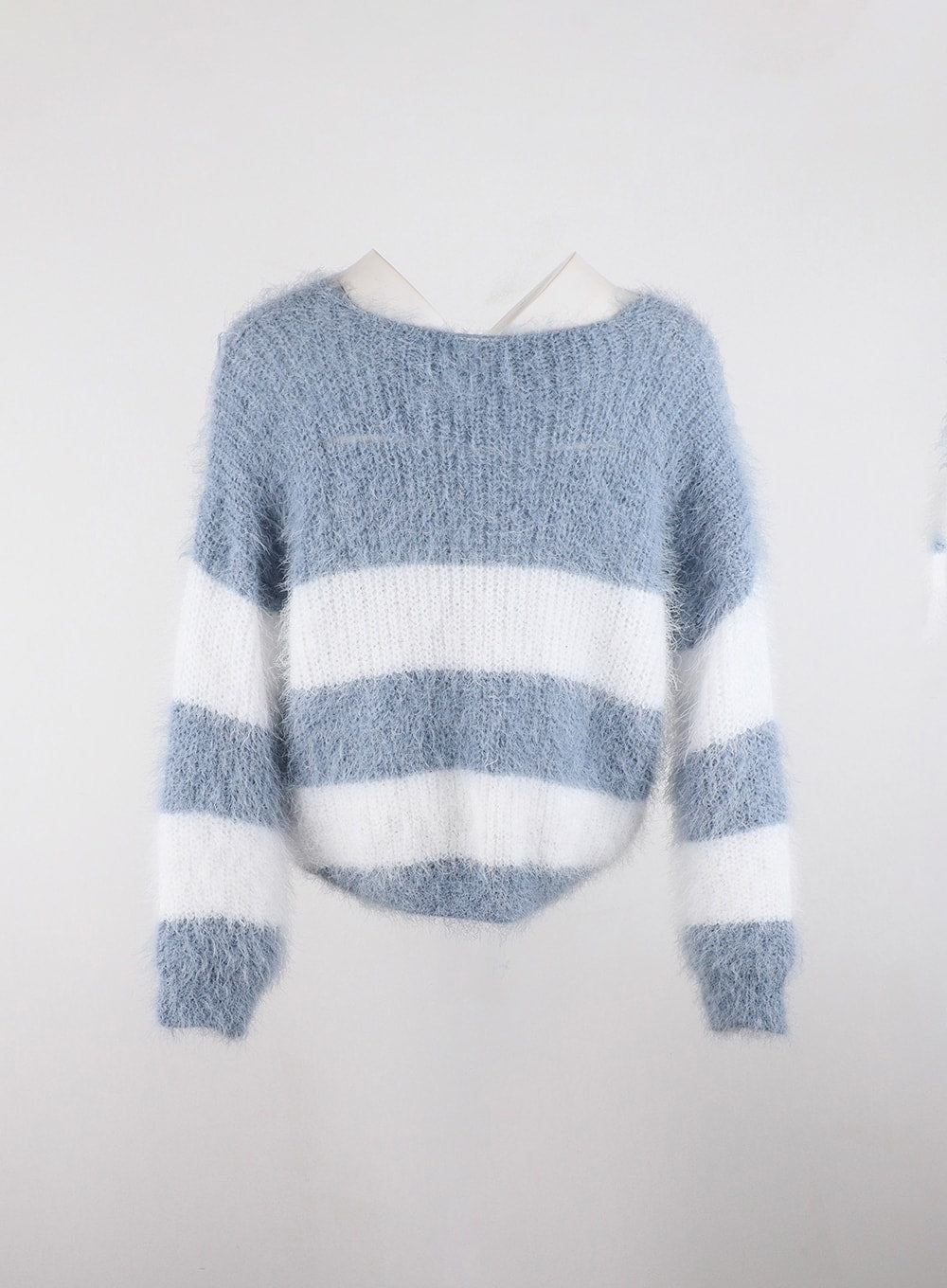 Wool-Blend Stripe Sweater OD326