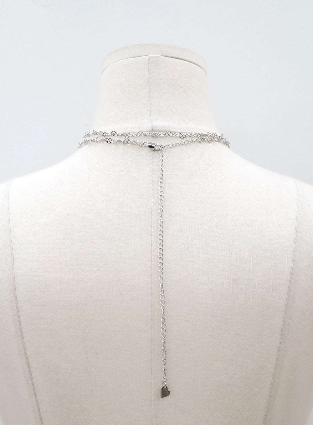 Heart Chain Layered Necklace CJ27