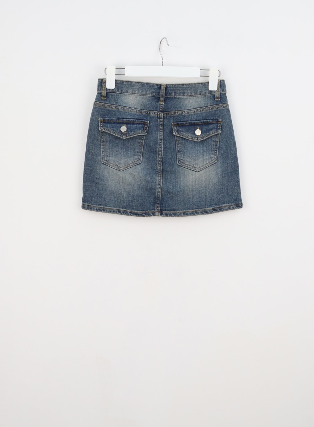 Mid-Wash Denim Skirt CY330