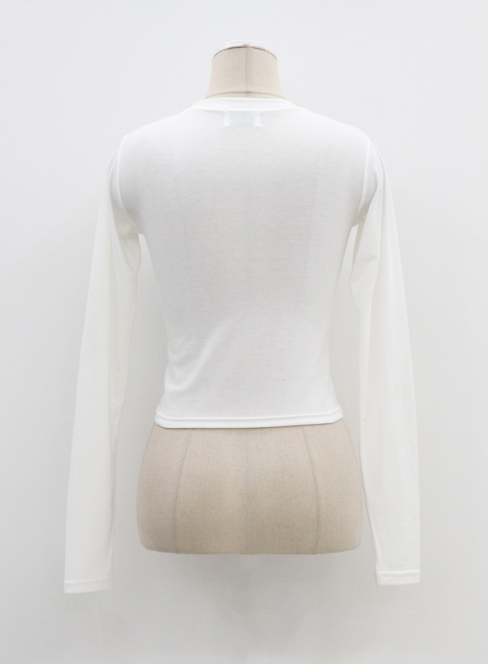 Heart Crewneck Cropped Top CF301