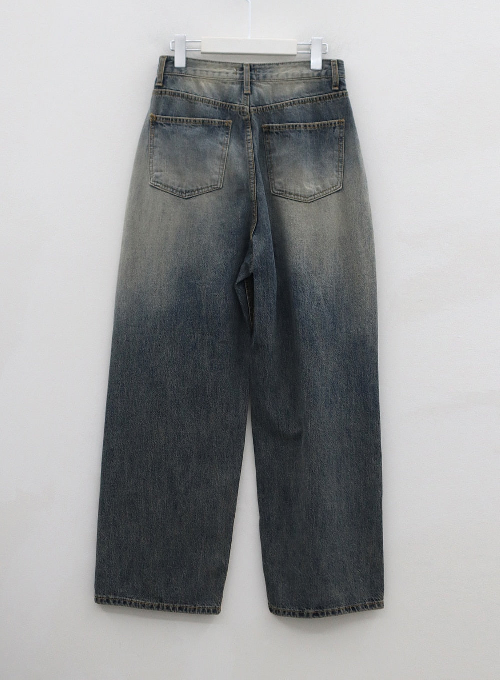 Wide Washed Jeans CS06