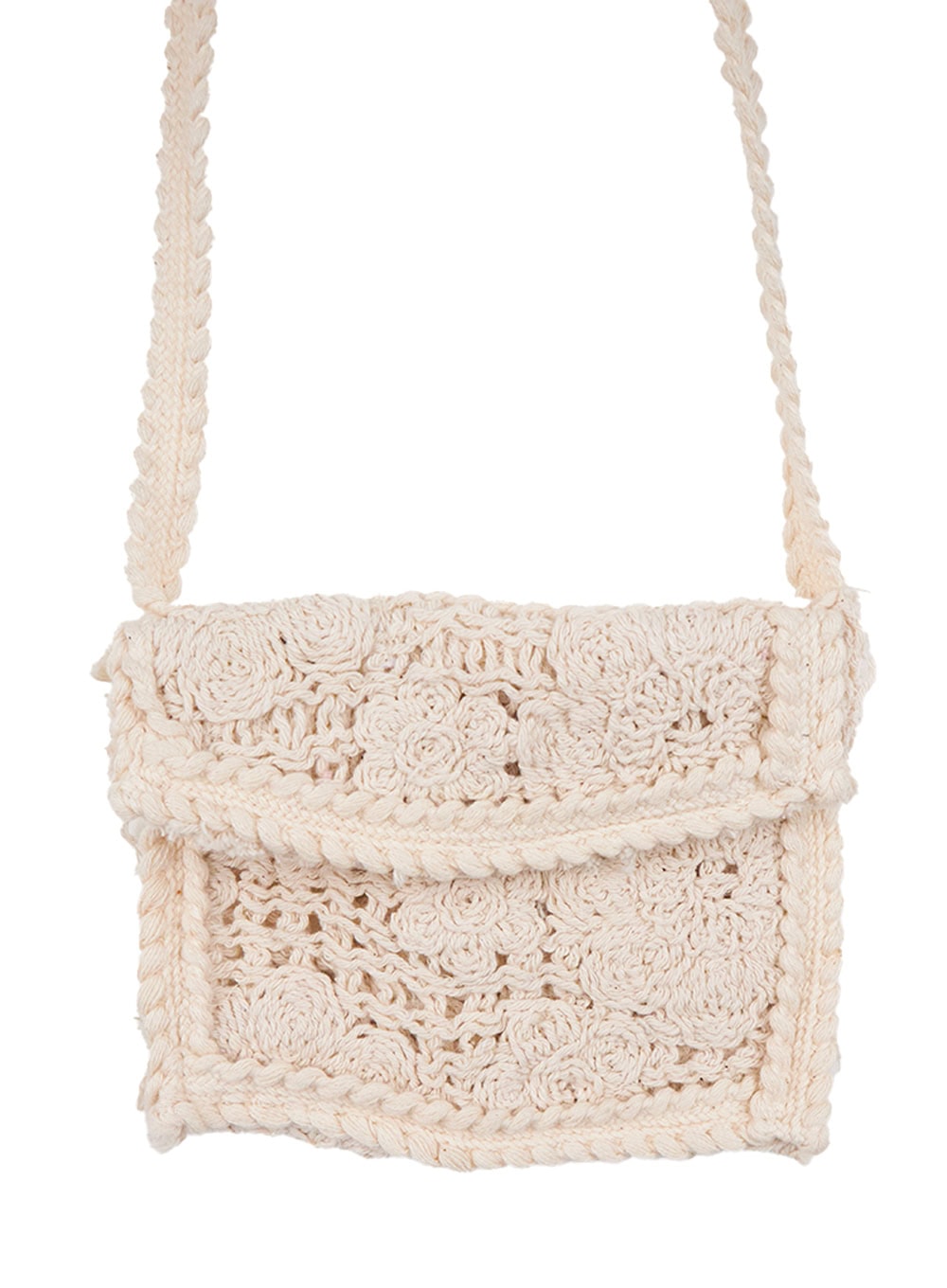 Elegant Lace Cotton Belt with Pocket CS410