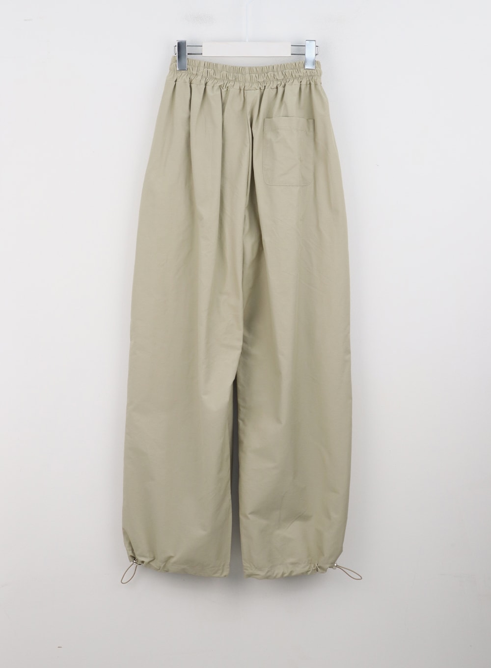 Elastic Waist Nylon Wide-Leg Pants CG329