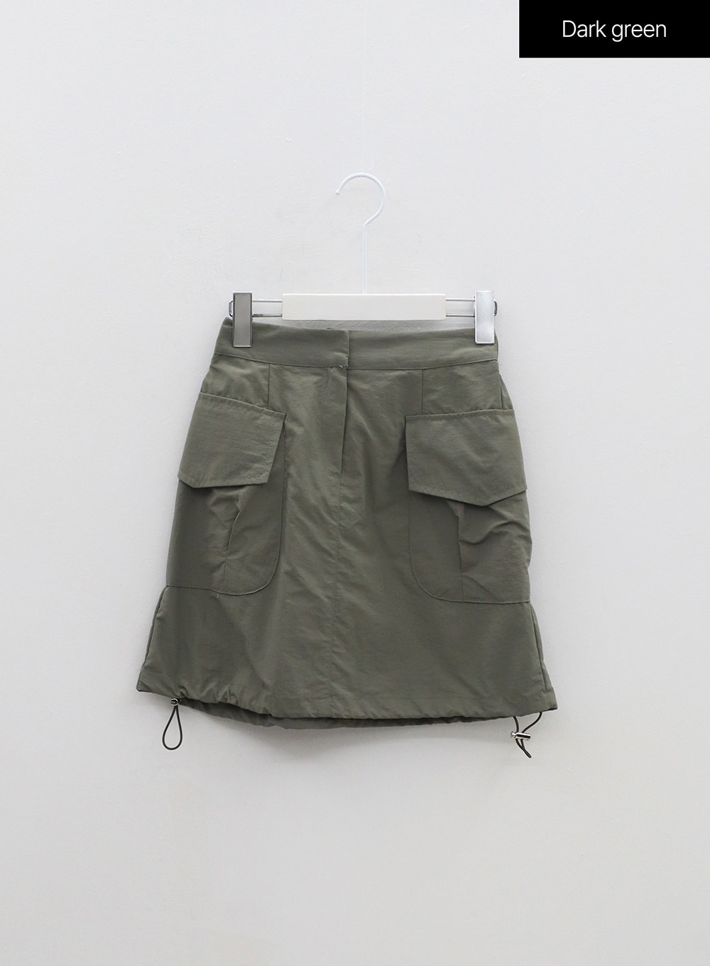 Drawstring Cargo Mini Skirt OM317