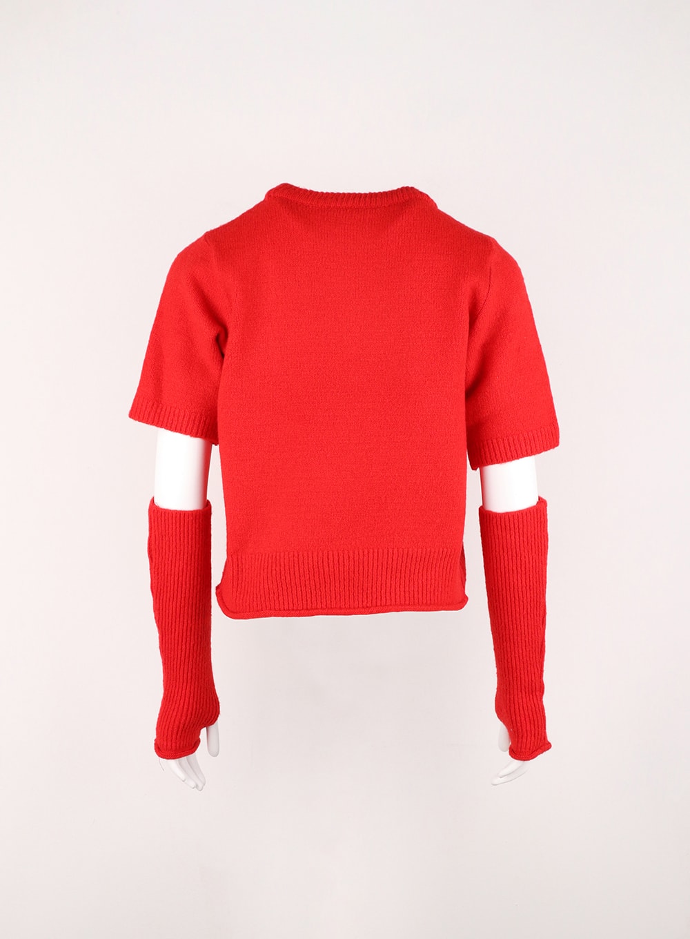 Short Sleeve Sweater and Arm Warmer Set IN301