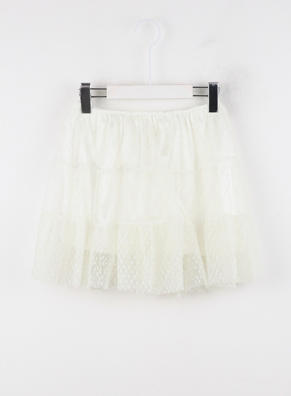 Laced Tulle Mini Skirt OD326