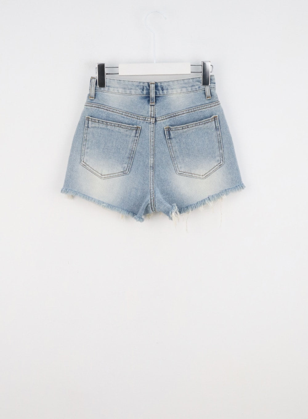 High Waist Ripped Shorts CL319