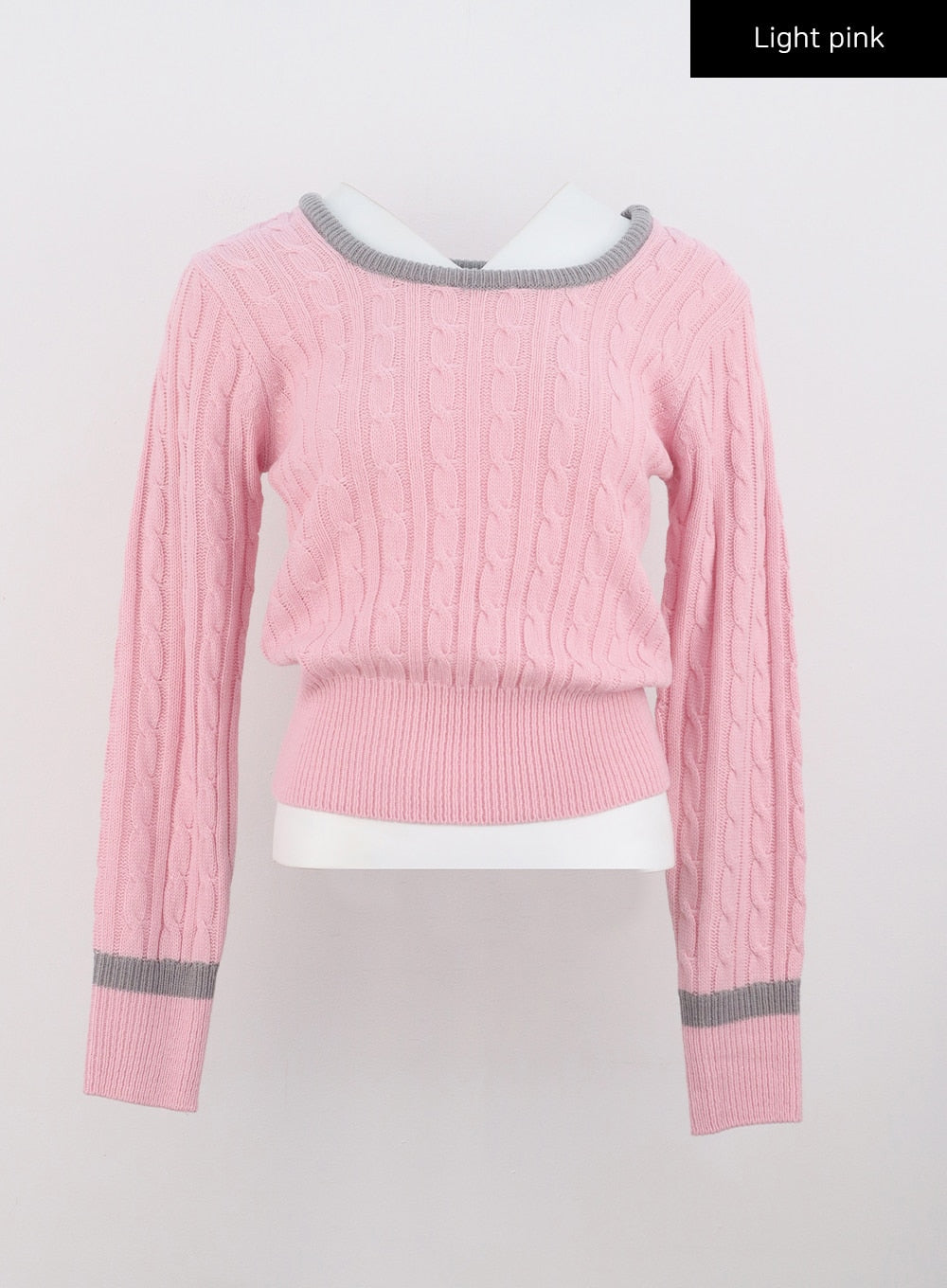 Classic Cable Knit Sweater CG329
