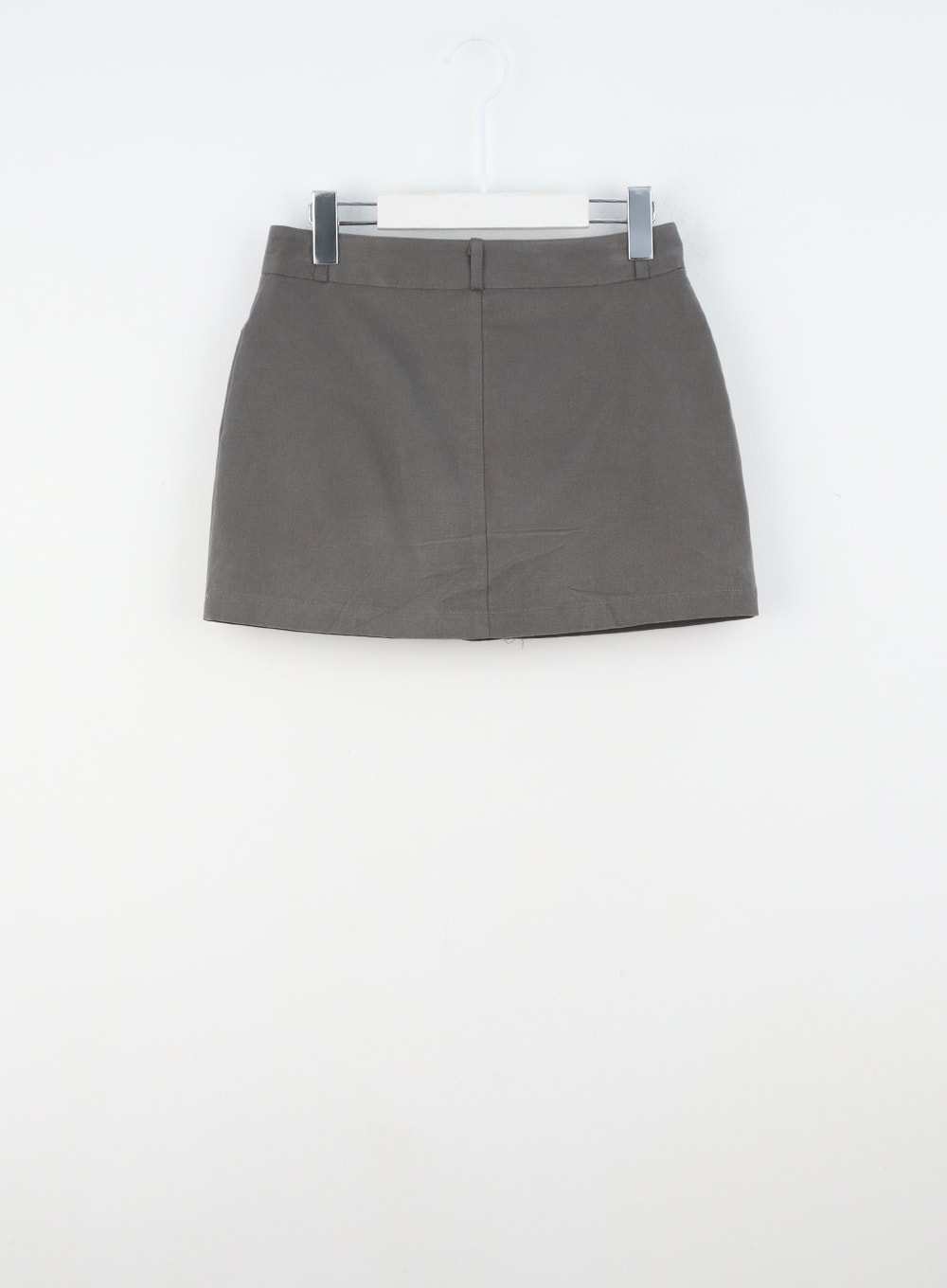 Zipper Detail Mini Skirt CS320