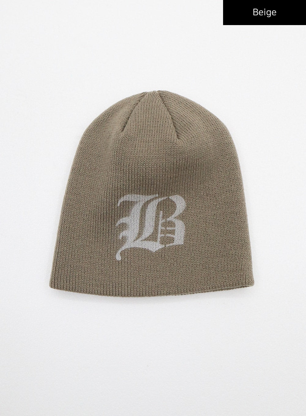 Lettering Detail Beanie Hat CD01