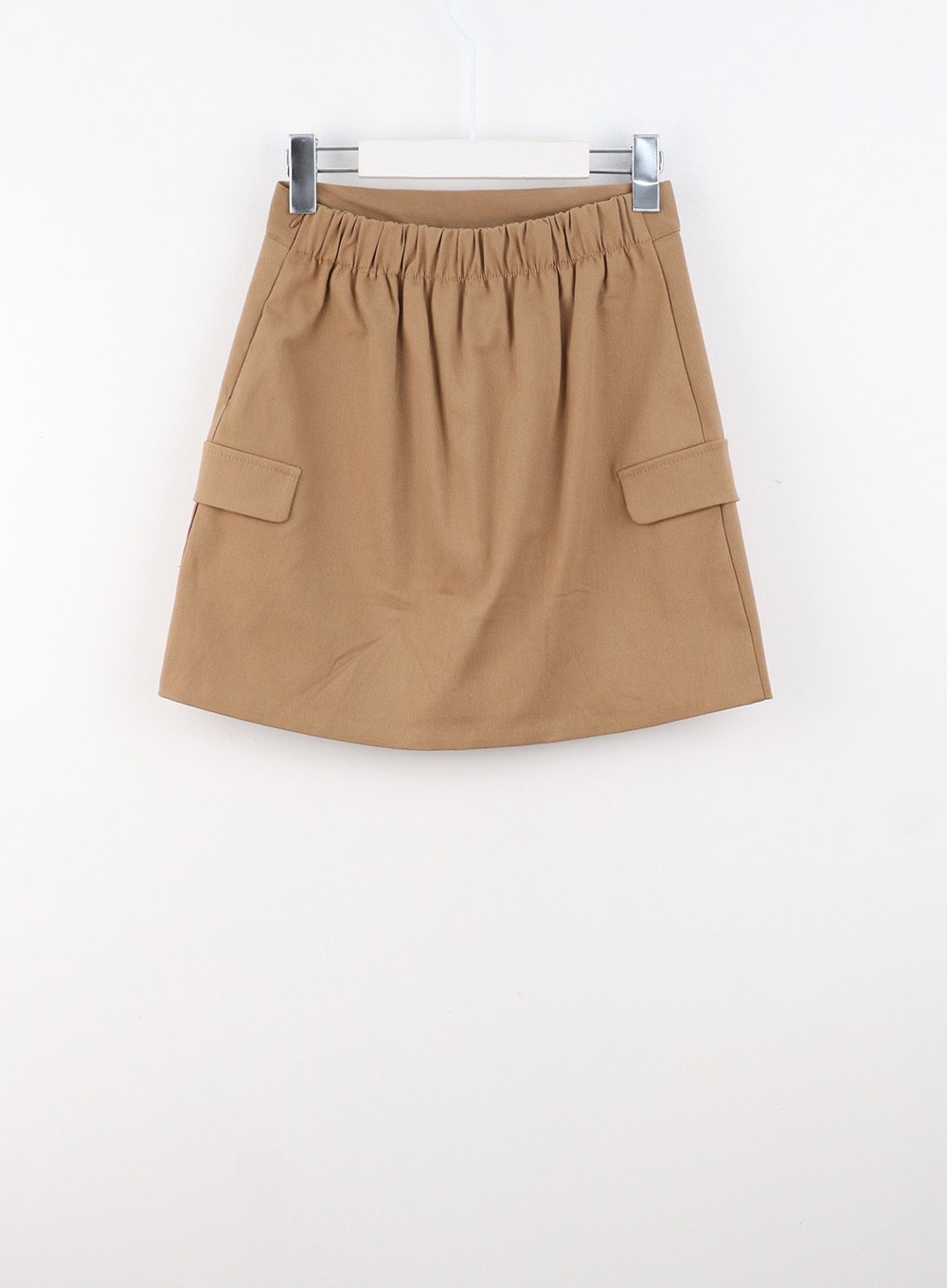 Pleated Cargo Mini Skirt OS315